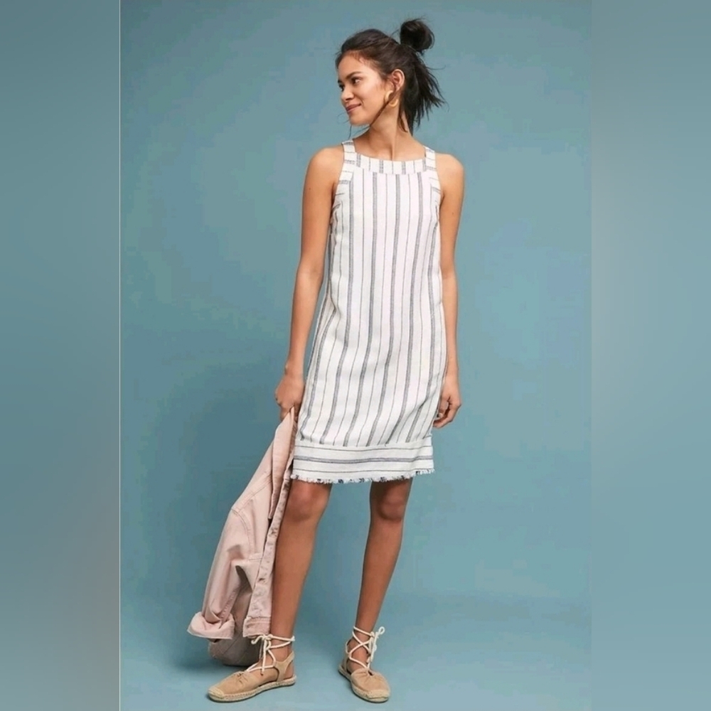NWT Anthropologie Claudia Striped Shift Dress - Size 8